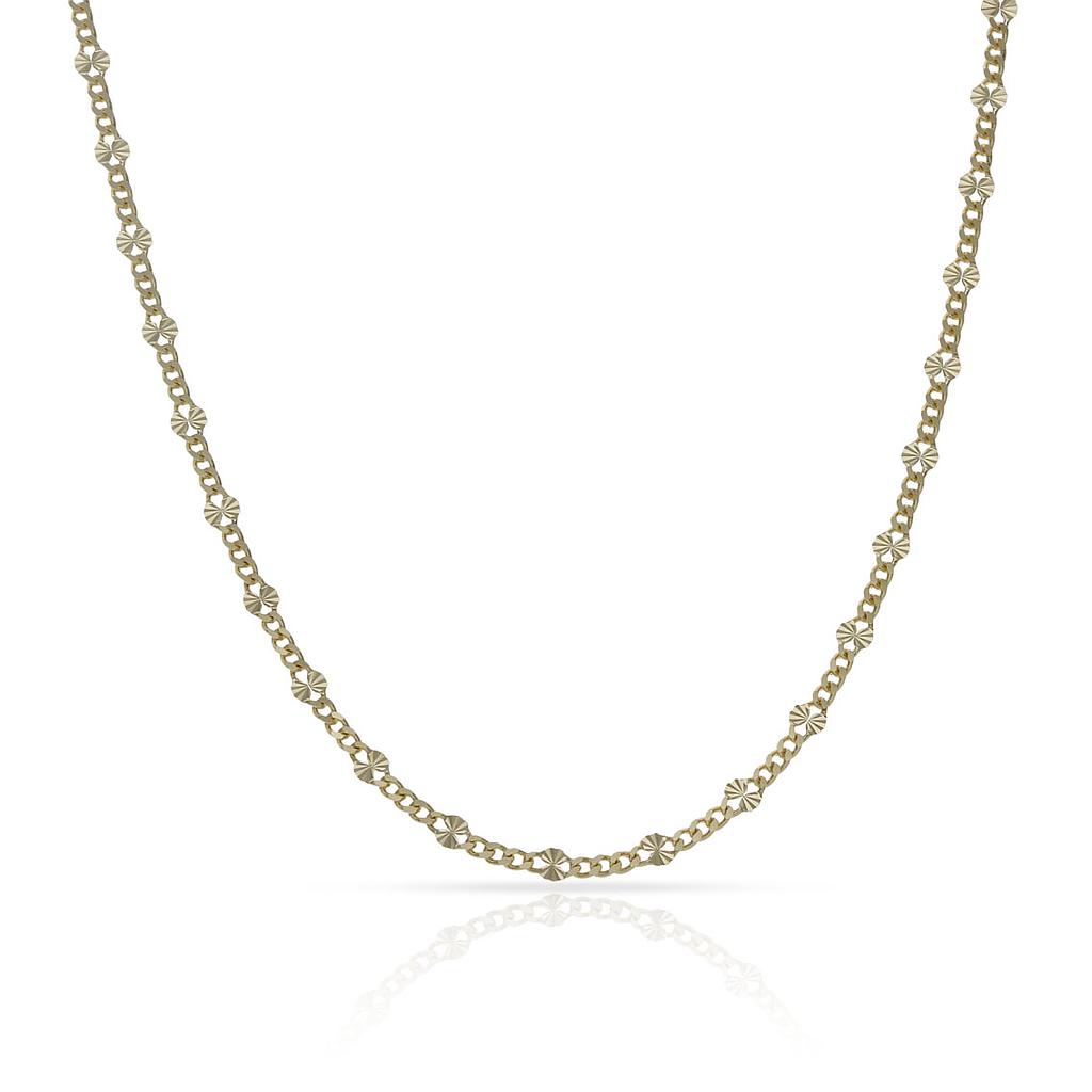 CADENA ORO 18KL HUECA - 2MM