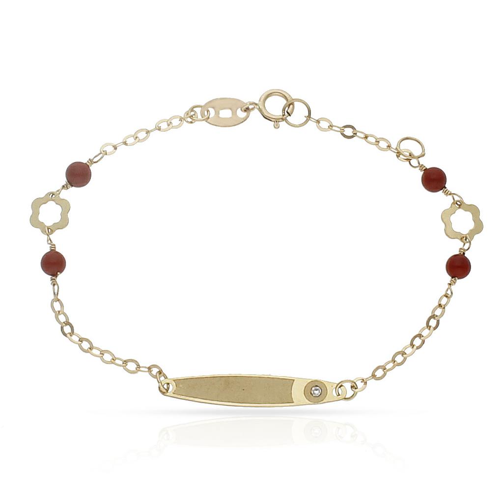 PULSERA ORO 18KL CIRCULO CIRCONITA