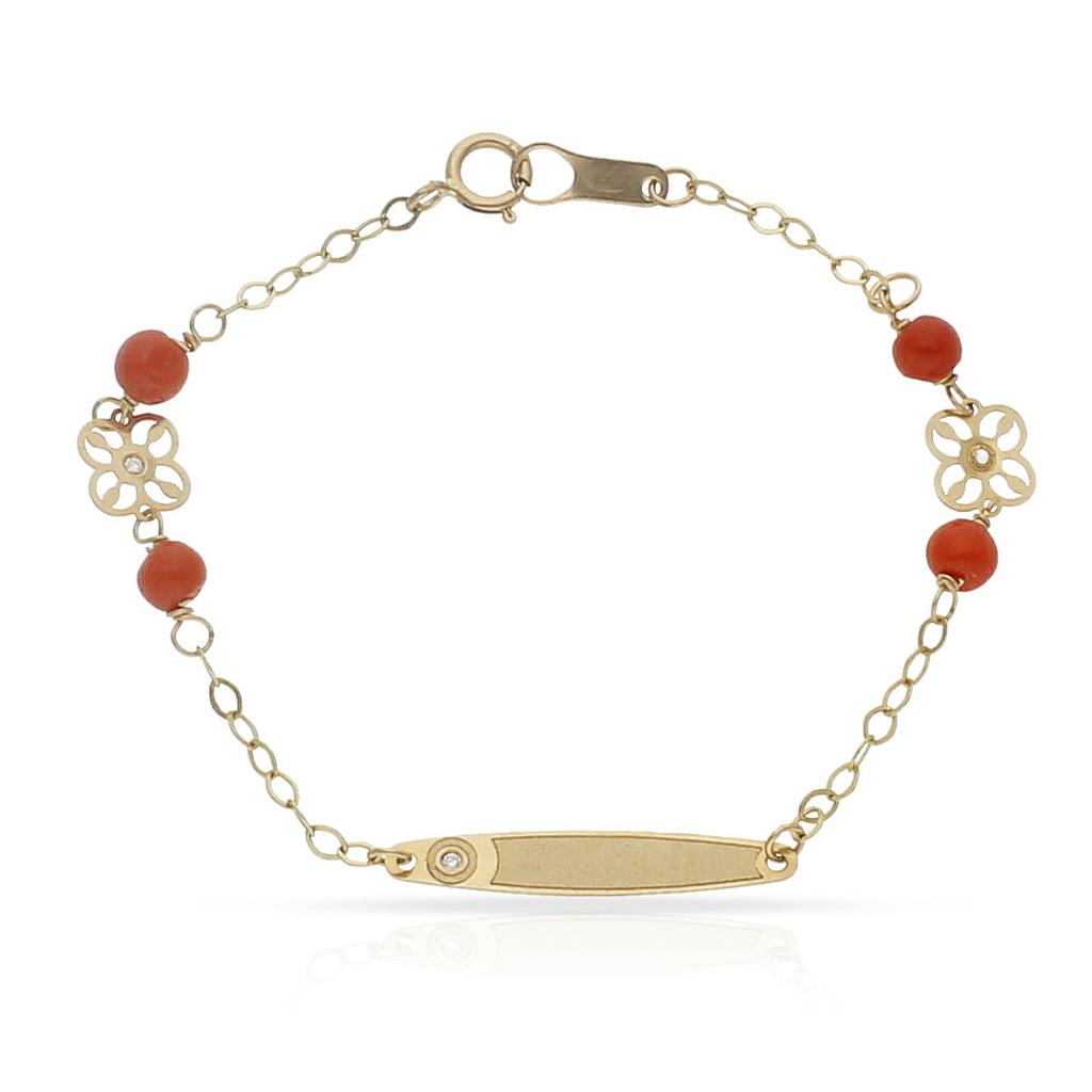 PULSERA ORO 18KL CIRCULO CIRCONITA
