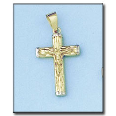 CRUZ ORO 18KL CRISTO - 16X27MM