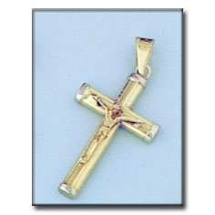 CRUZ ORO 18KL CRISTO - 18X30MM