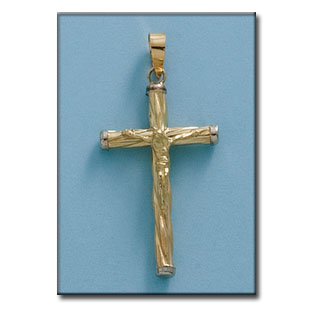 CRUZ ORO 18KL CRISTO - 18X33MM