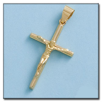 CRUZ ORO 18KL CRISTO - 19x32MM