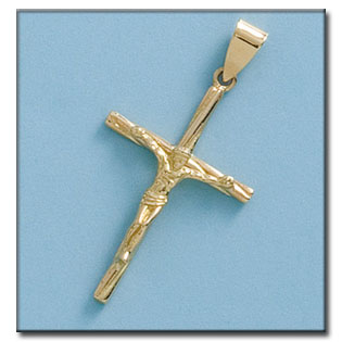 CRUZ ORO 18KL CRISTO - 20x33MM