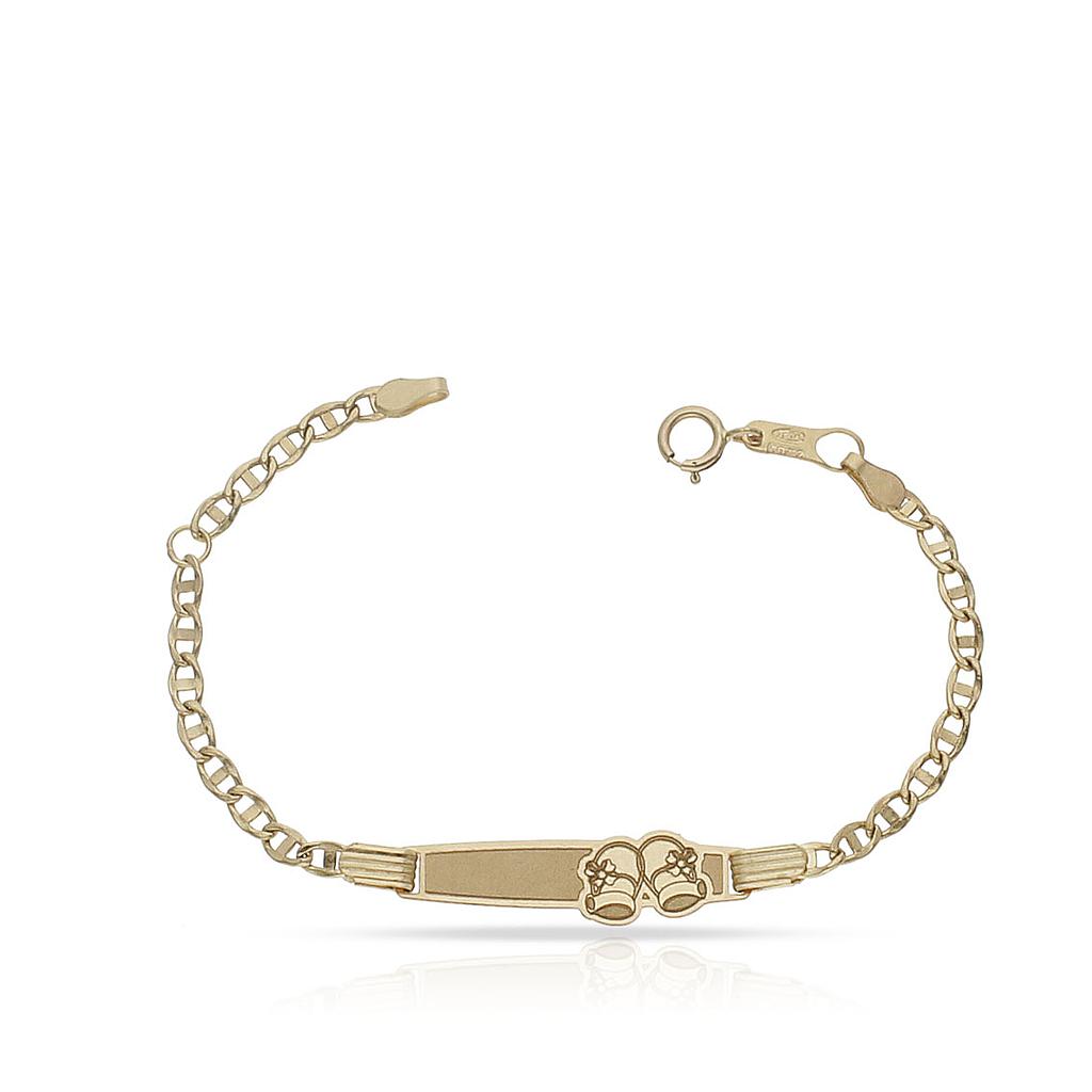 PULSERA ORO 18KL PATUCOS - 13.50CM