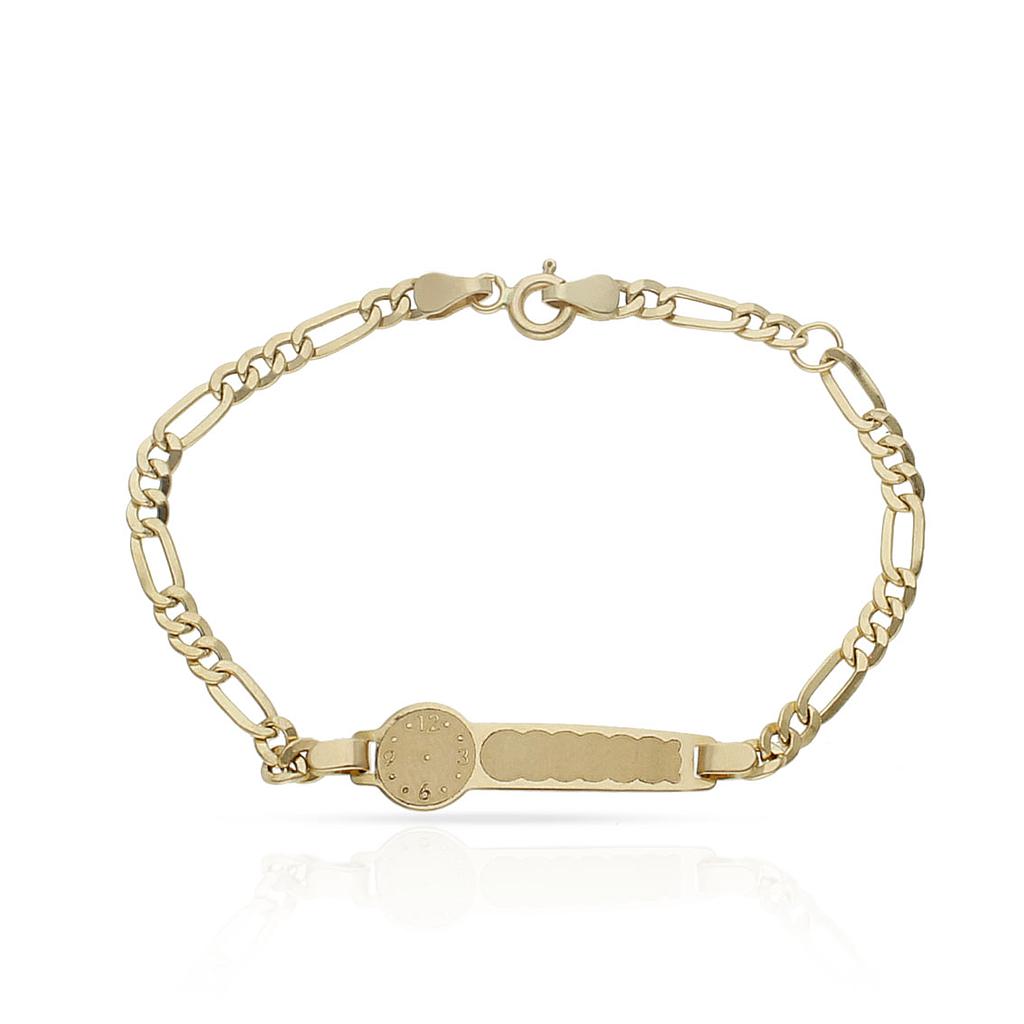 PULSERA ORO 18KL RELOJ 3x1