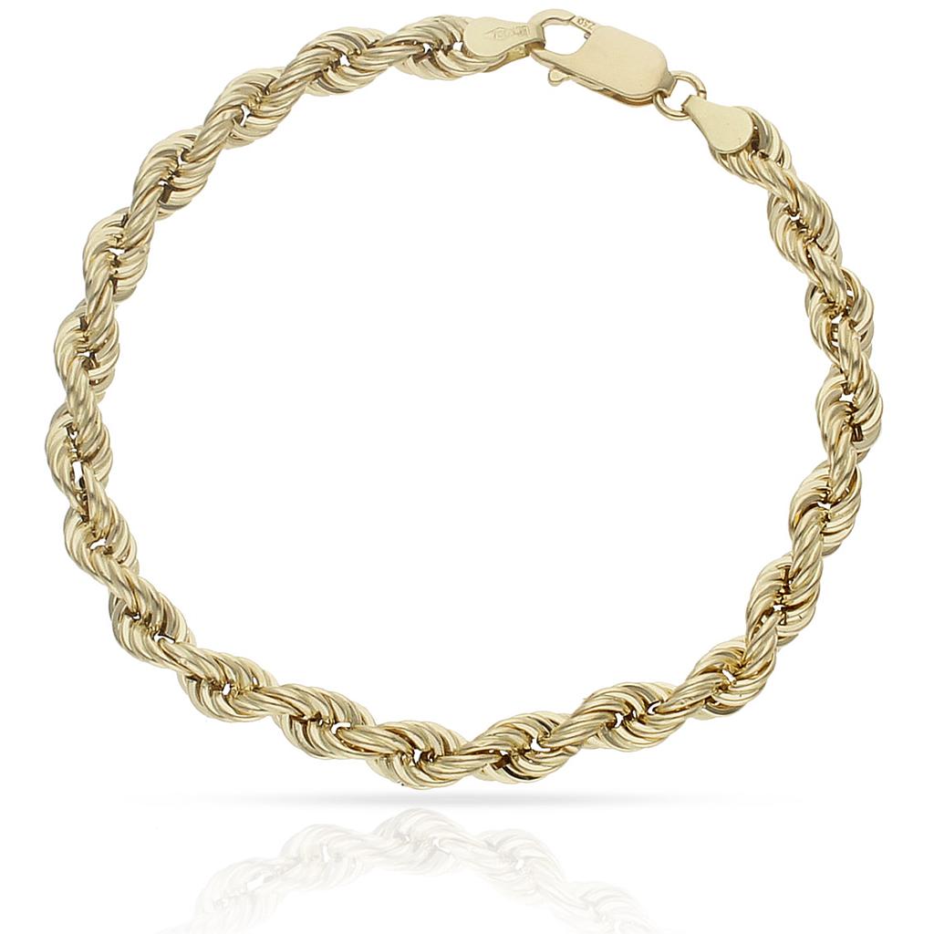 PULSERA ORO 18KL SALOMONICO - 5.5 MM