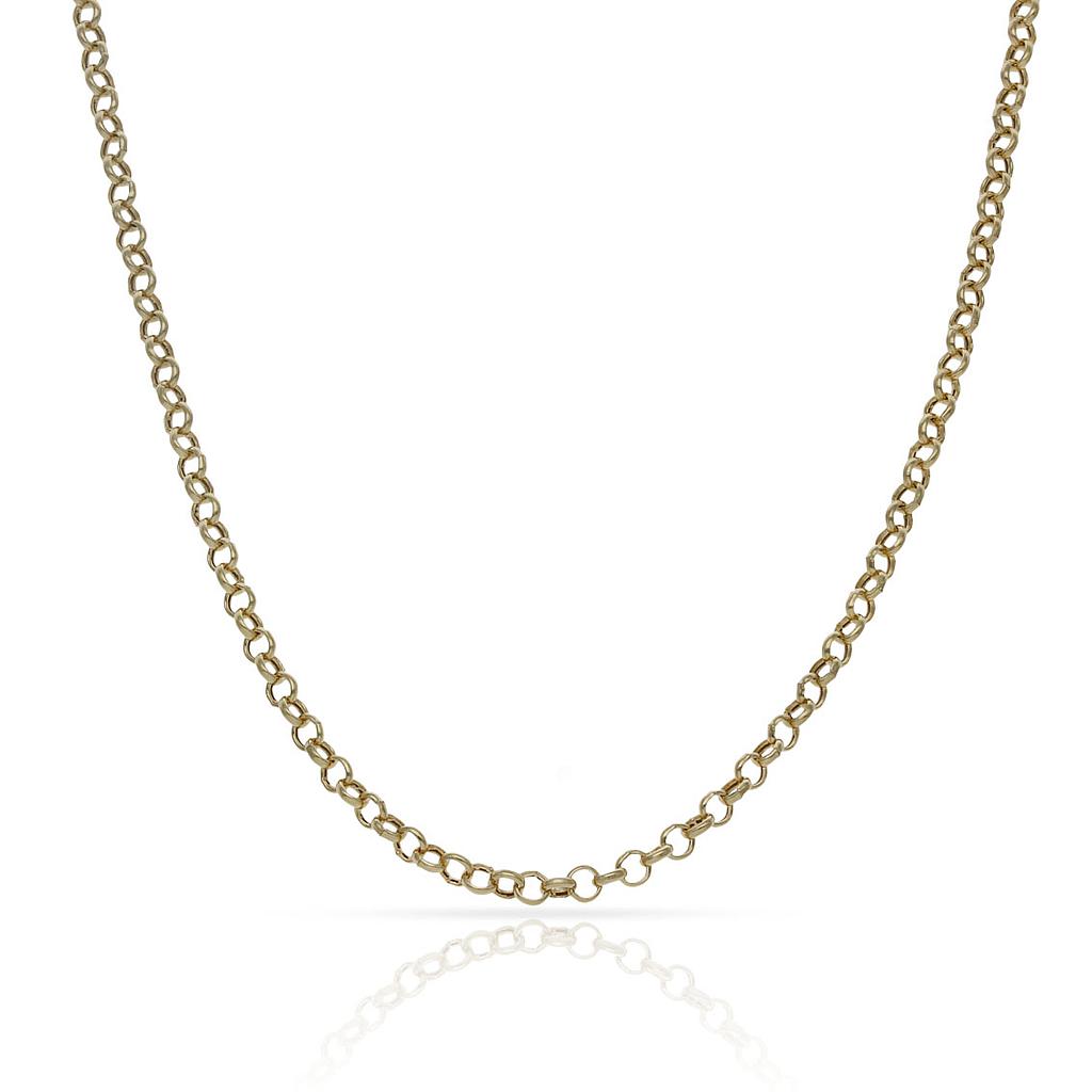 CADENA ORO 18KL ROLOT HUECA - 2MM