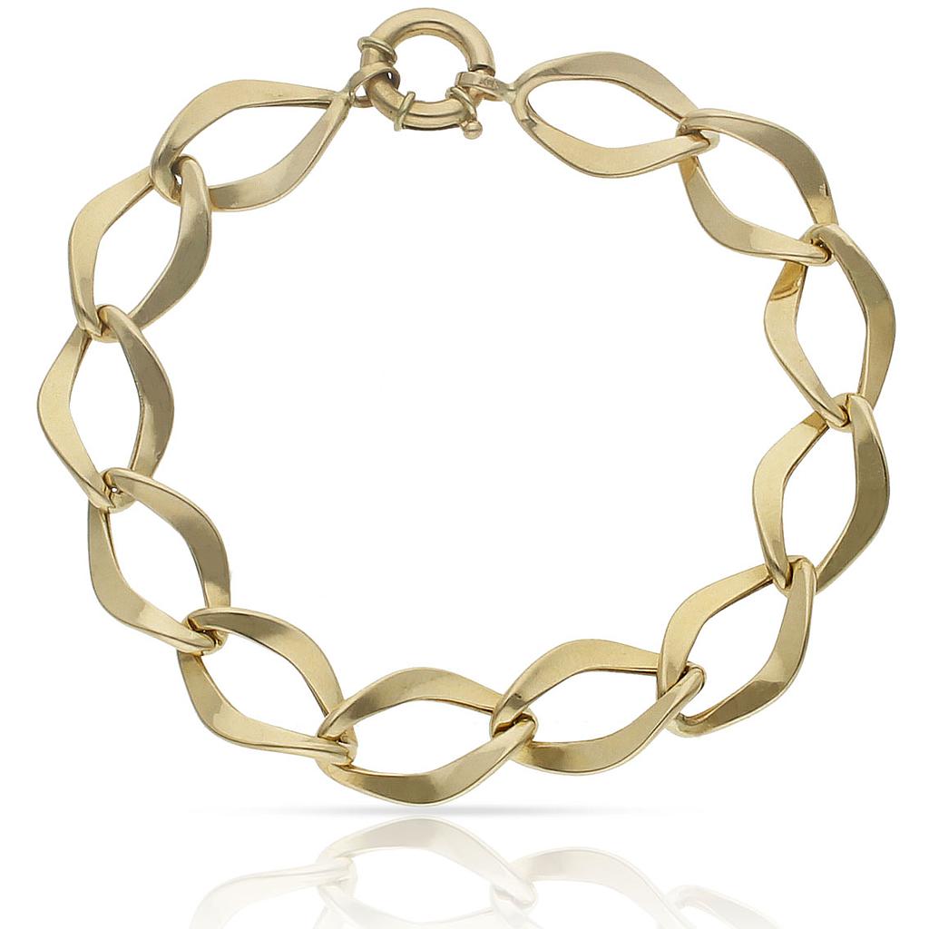 PULSERA ORO 18KL TROQUELADA