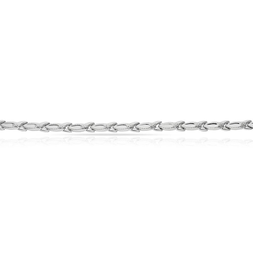 PULSERA ORO BLANCO 18KL