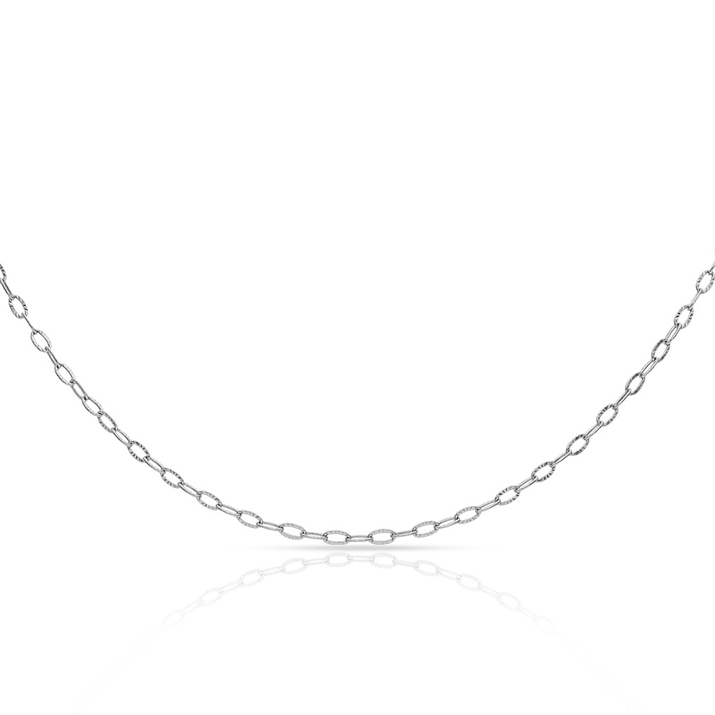 CADENA ORO BLANCO 18KL - 1.20MM