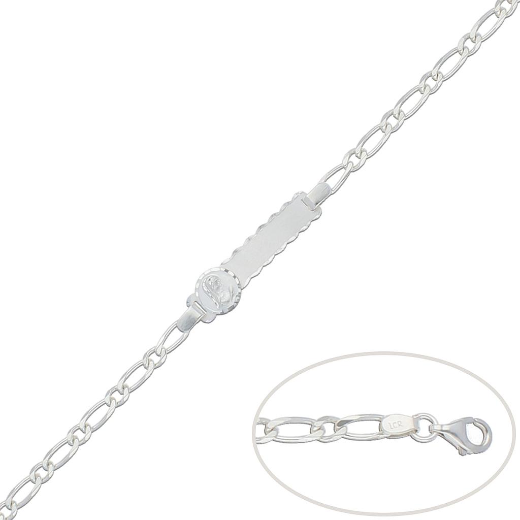 PULSERA PLATA 925M 1X1