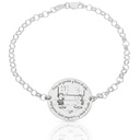 PULSERA PLATA 925MM CRECER - 25MM