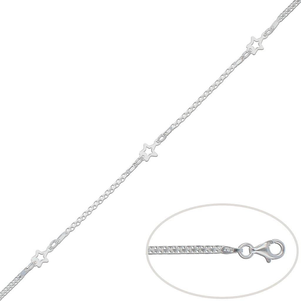 PULSERA PLATA 925MM ESTRELLAS