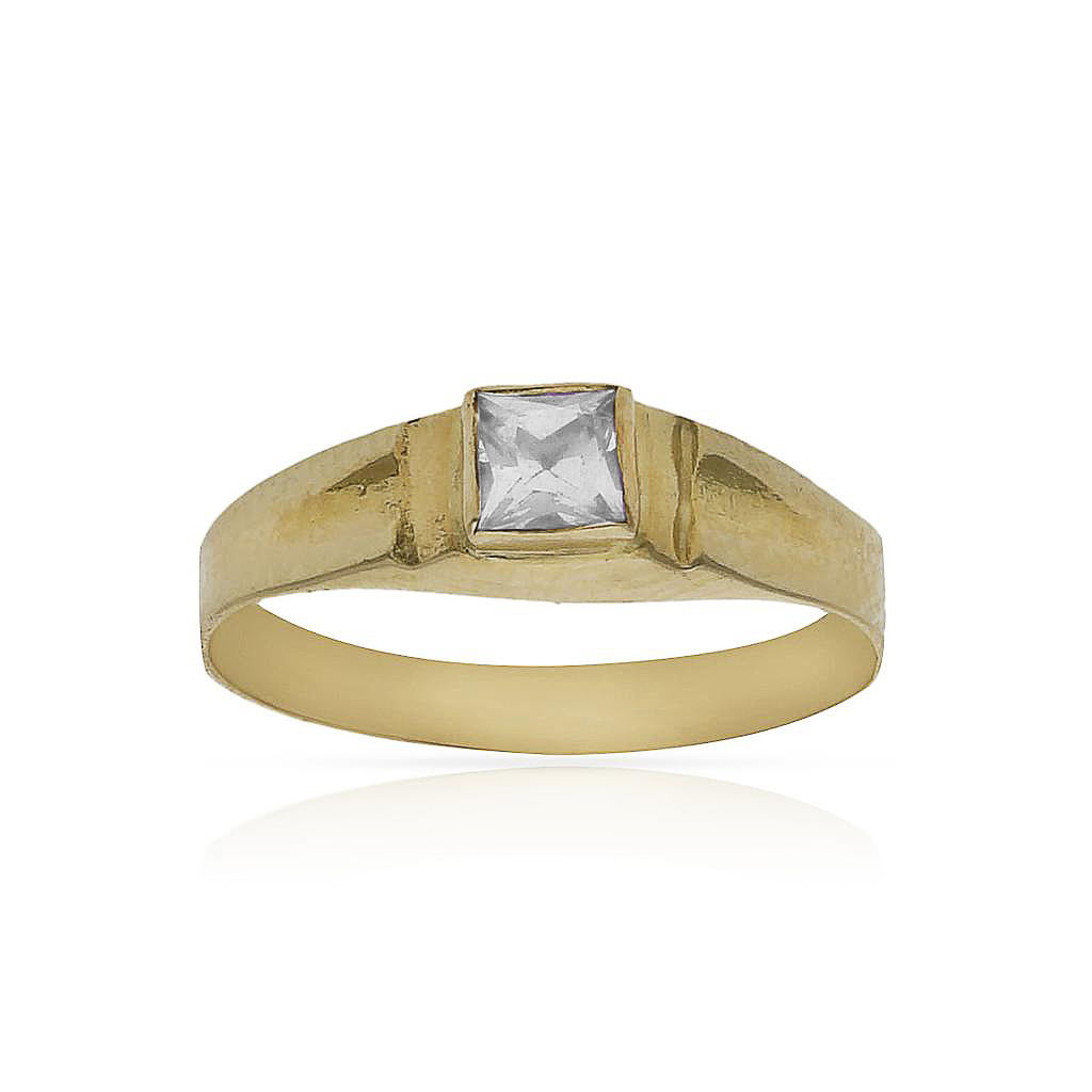 SOLITARIO ORO 18KL BEBE