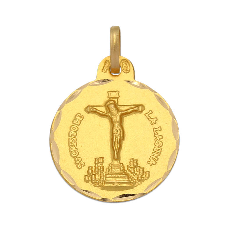 MEDALLA ORO 18KL CRISTO DE LA LAGUNA - 17MM