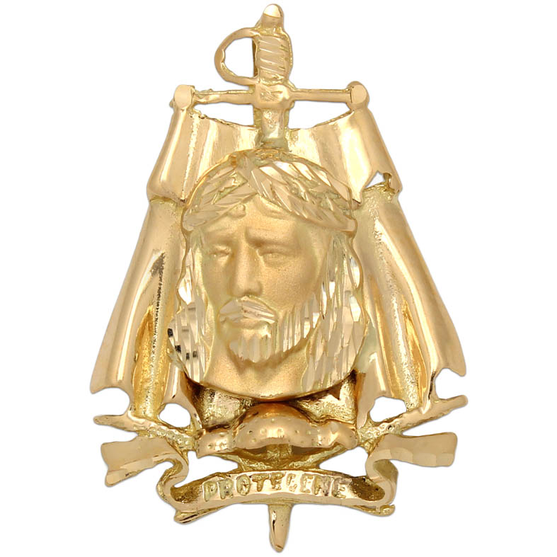 MEDALLA ORO 18KL CRISTO DE LOS TOREROS