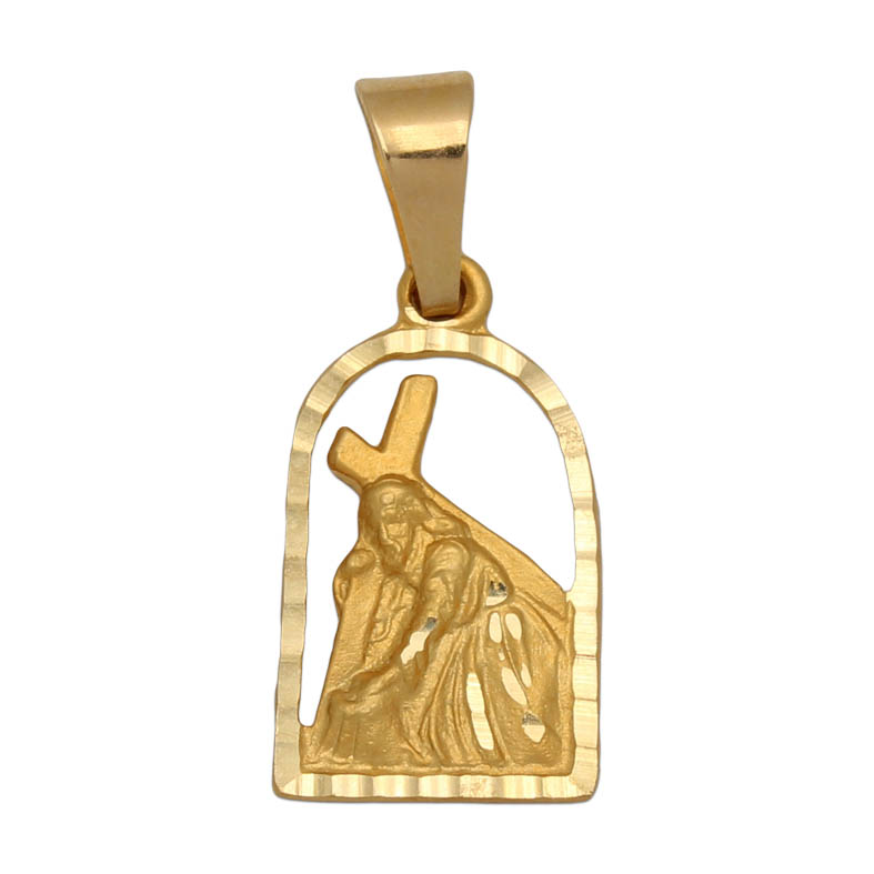 MEDALLA ORO 18KL CRISTO DEL PAÑO 11X20MM