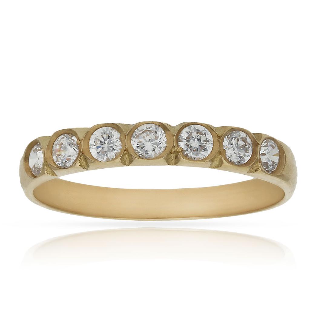 SORTIJA ORO 18KL CIRCONITAS