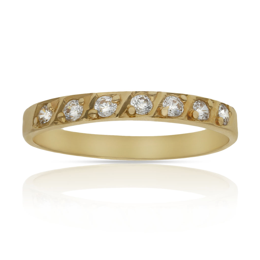 SORTIJA ORO 18KL CIRCONITAS