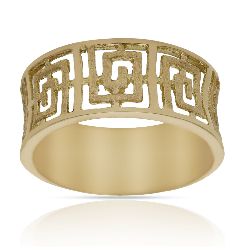 SORTIJA ORO 18KL GRECA