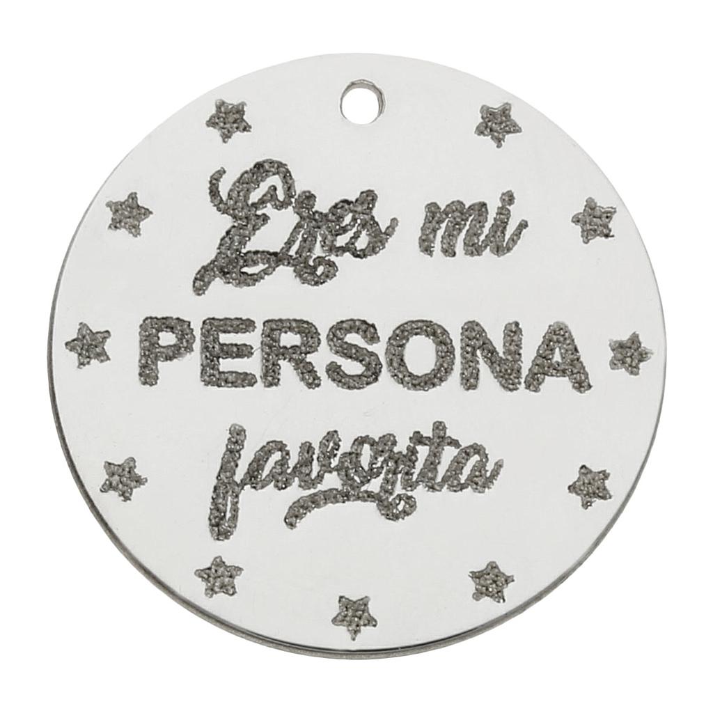 MI HISTORIA - ABALORIO PERSONA PLATA 925MM