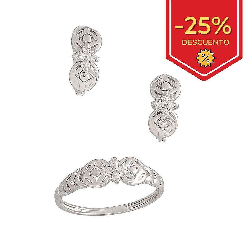 SORTIJA ORO BLANCO 18KL