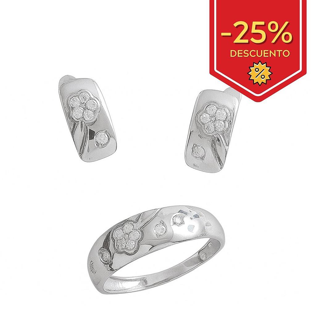 SORTIJA ORO BLANCO 18KL