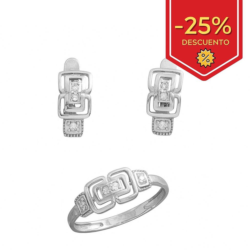 SORTIJA ORO BLANCO 18KL