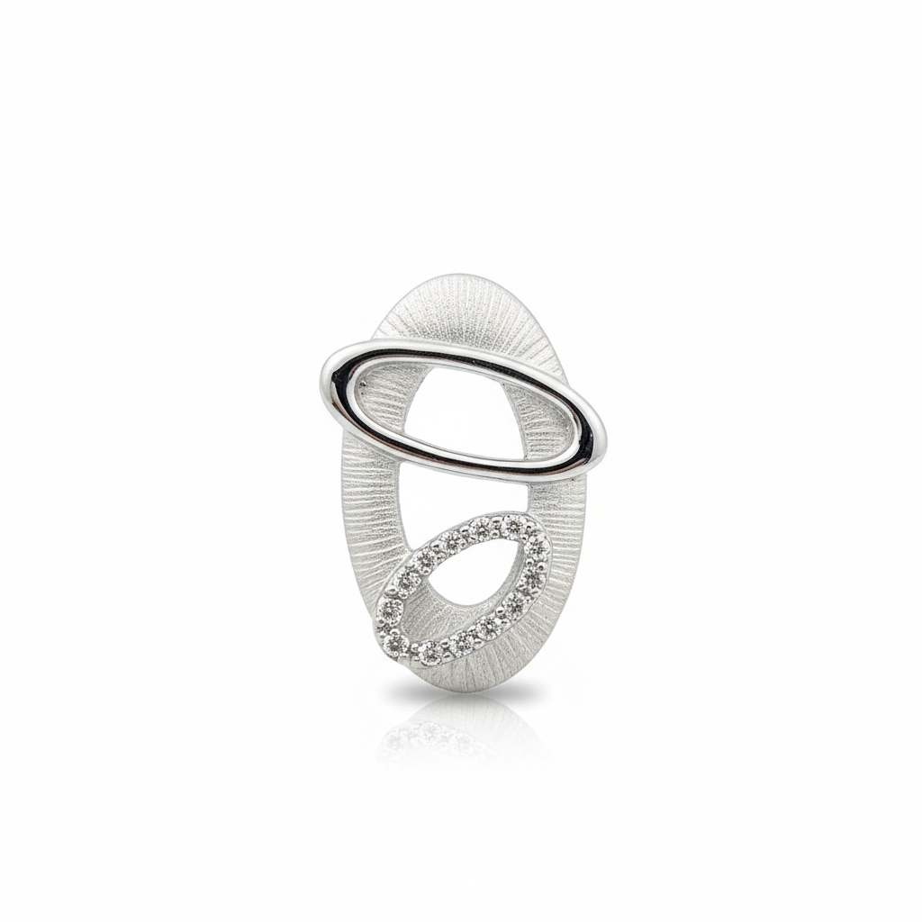 COLGANTE CIRCONITAS PLATA 925MM