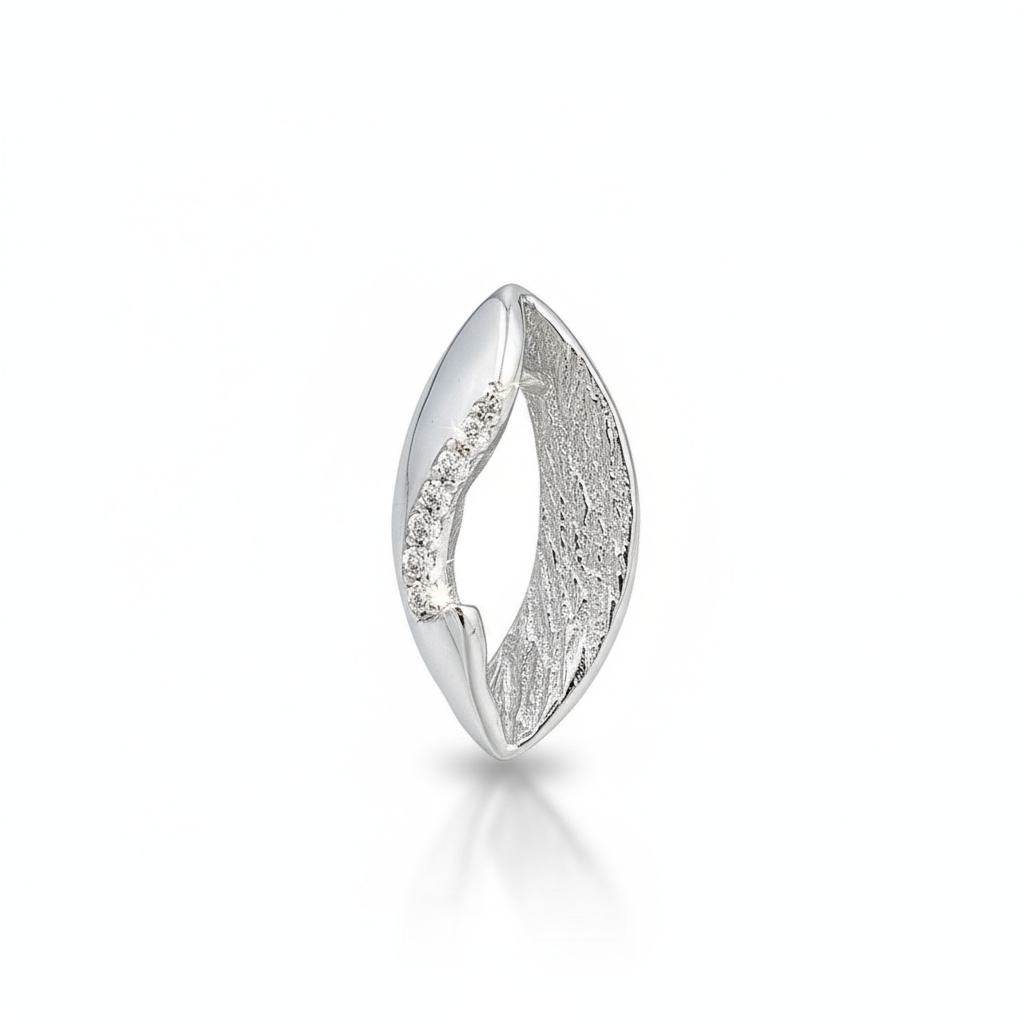 COLGANTE CIRCONITAS PLATA 925MM