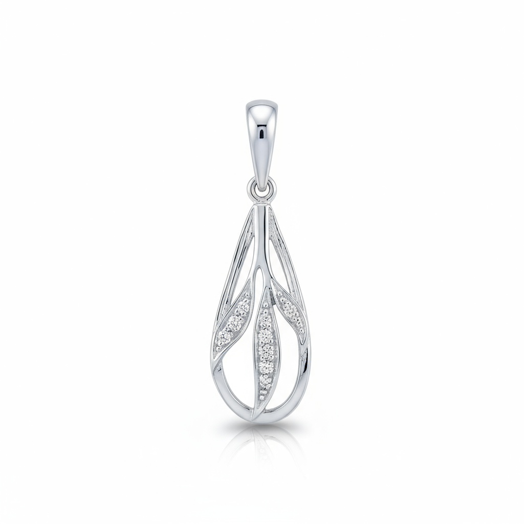 COLGANTE CIRCONITAS PLATA 925MM