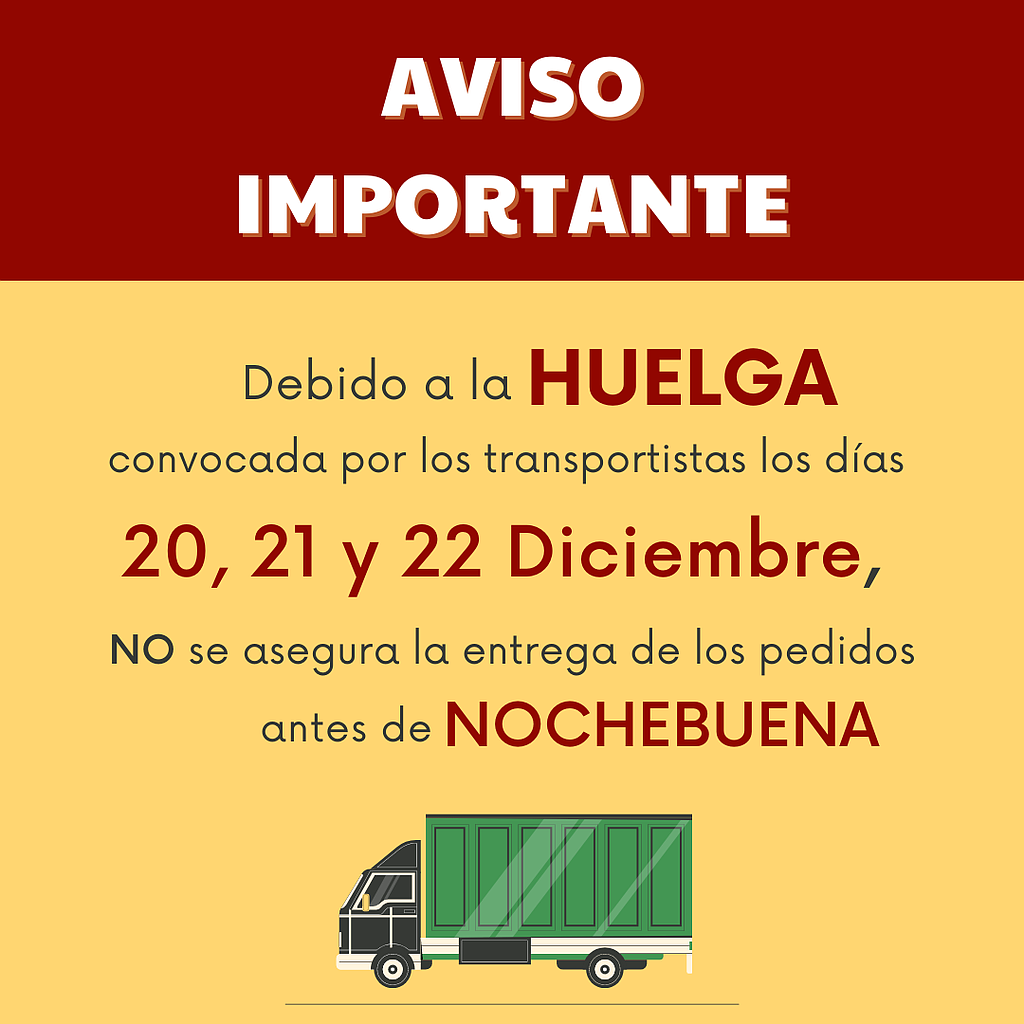 NOTA INFORMATIVA HUELGA DE TRANSPORTES