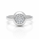 SORTIJA ORO BLANCO 18KL CIRCONITAS