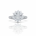 SORTIJA ORO BLANCO 18KL DIAMANTES