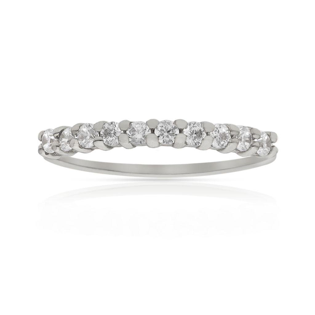 SORTIJA ORO BLANCO 18KL DIAMANTES