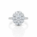 SORTIJA ORO BLANCO 18KL DIAMANTES