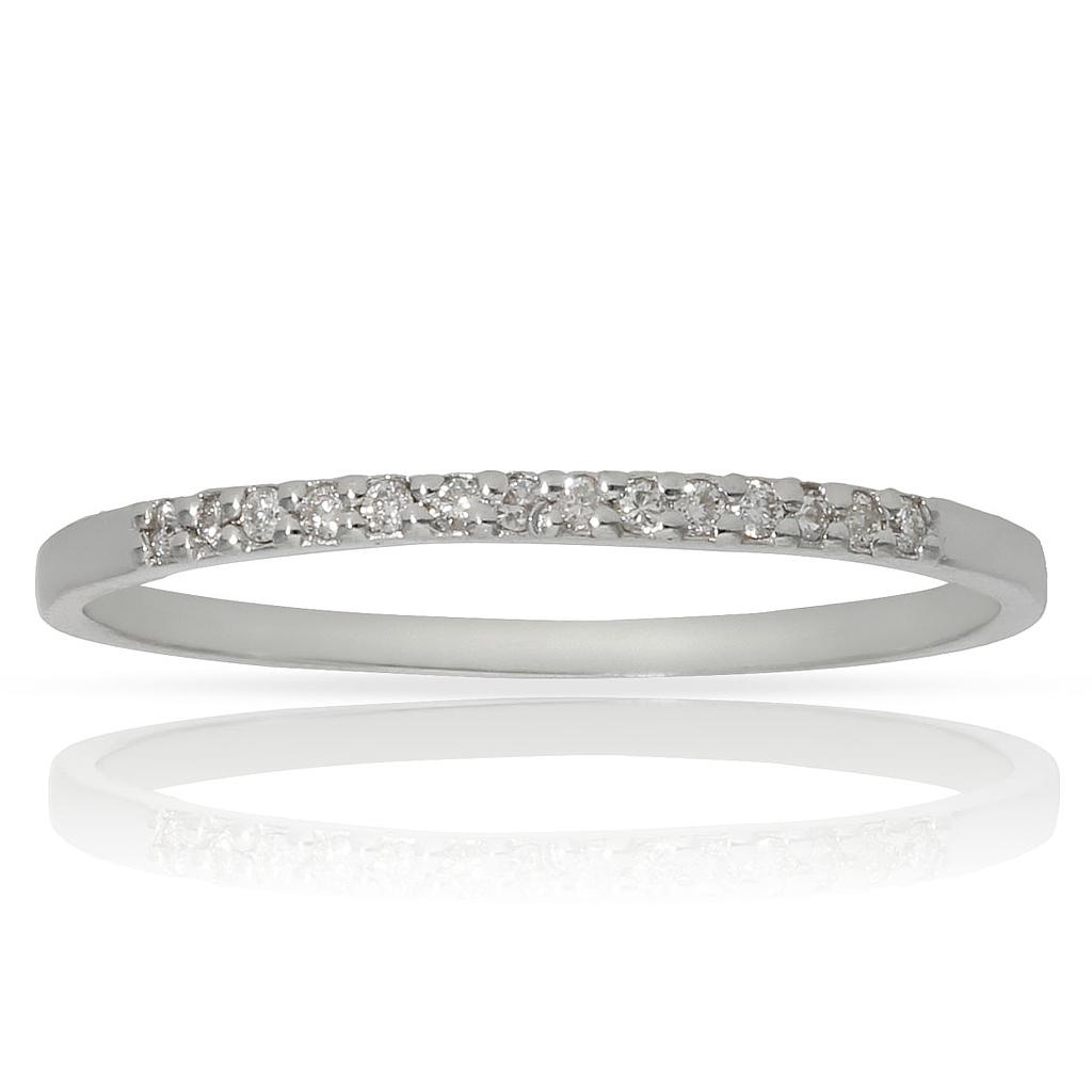 SORTIJA ORO BLANCO 18KL DIAMANTES