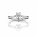 SORTIJA ORO BLANCO 18KL DIAMANTES