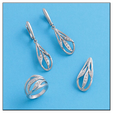 PENDIENTES CIRCONITAS PLATA 925MM