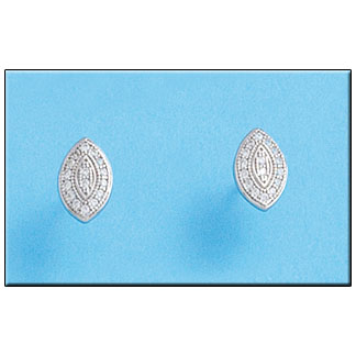 PENDIENTES CIRCONITAS PLATA 925MM