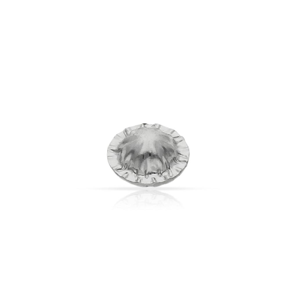 TUERCA ORO BLANCO 18KL