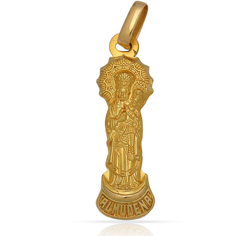 VIRGEN DE LA ALMUDENA ORO 18KL 