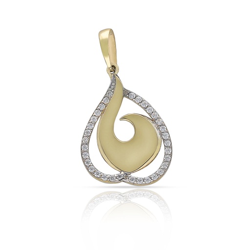 COLGANTE ORO 18KL CIRCONITAS
