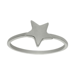 [S1046] SORTIJA ESTRELLA ORO BLANCO 18KL