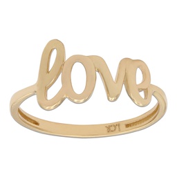 [S969] SORTIJA LOVE ORO 18KL