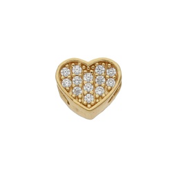 [CH39] CHARMS CORAZON ORO 18KL CIRCONITAS