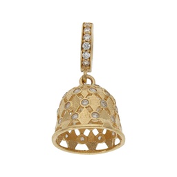 [CH61] CHARMS ORO 18KL CAMPANA CIRCONITAS