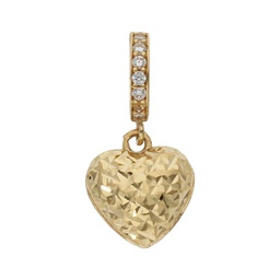 [CH63] CHARMS ORO 18KL CORAZON TALLADO