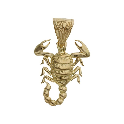 COLGANTE ORO 18KL ESCORPION - 32x38MM